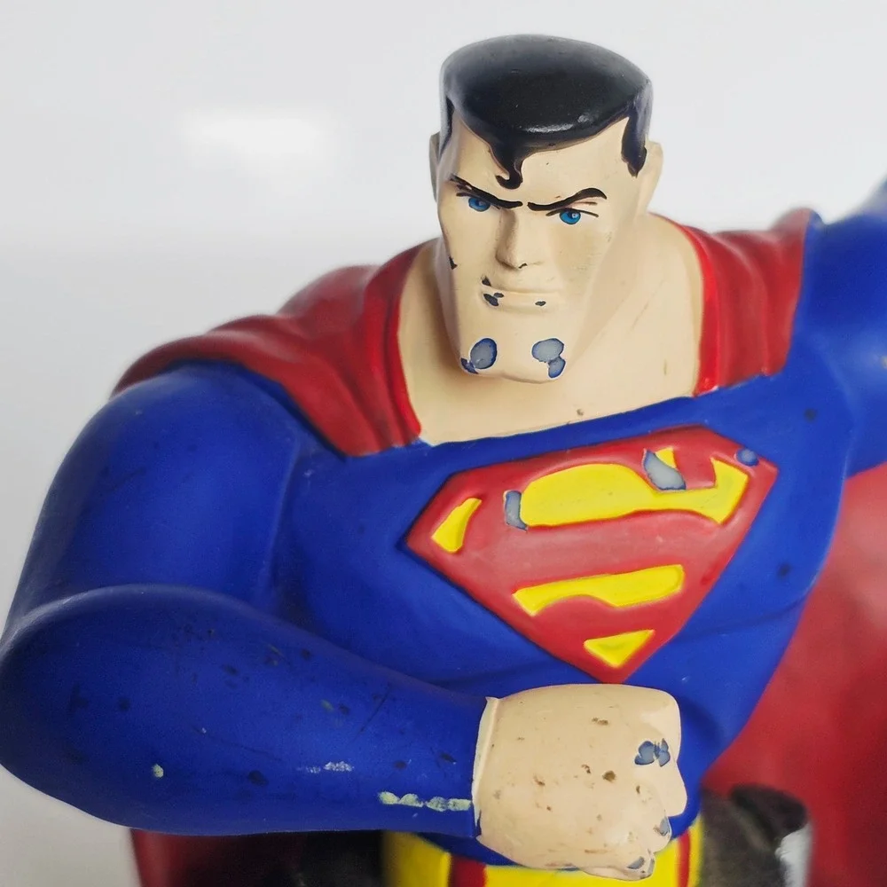 Superman Paperweight Bust Justice League Cartoon Network Figure Statue - 1254‎